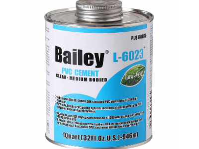 Клей для труб ПВХ Bailey L-6023 946 мл